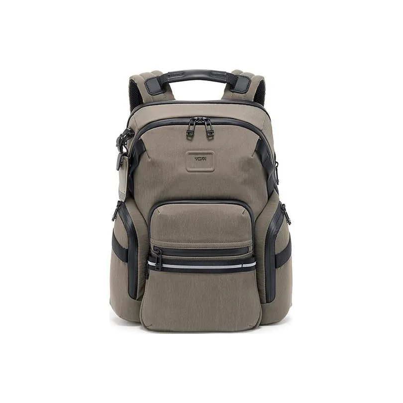 TUMI Alpha Bravo Нейлон Альпинистский рюкзак Рюкзак Средний Мужской Песочно-серый