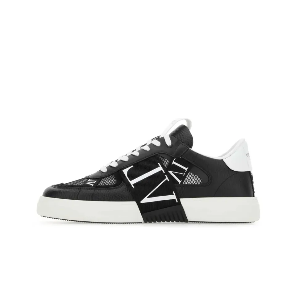 Valentino VL7N Round Toe Lace Up Sneakers