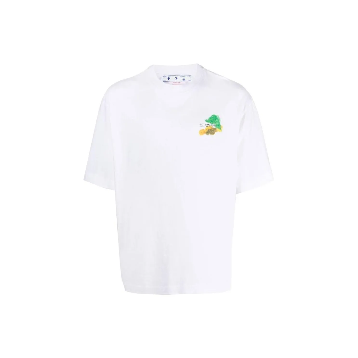 Off Белый Мужской T-Рубашки