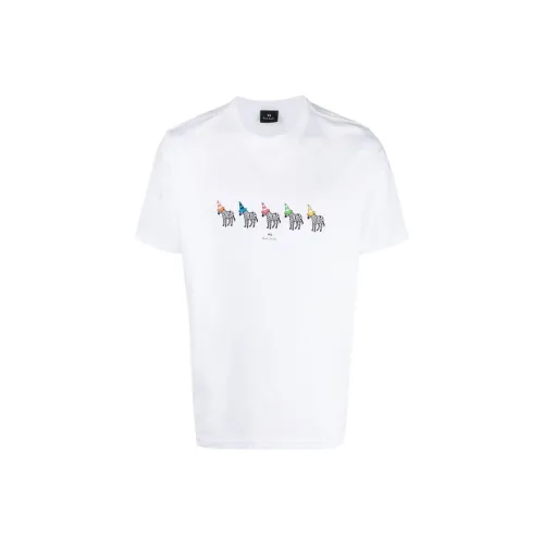 PS By Paul Smith Белая Мужская Рубашка