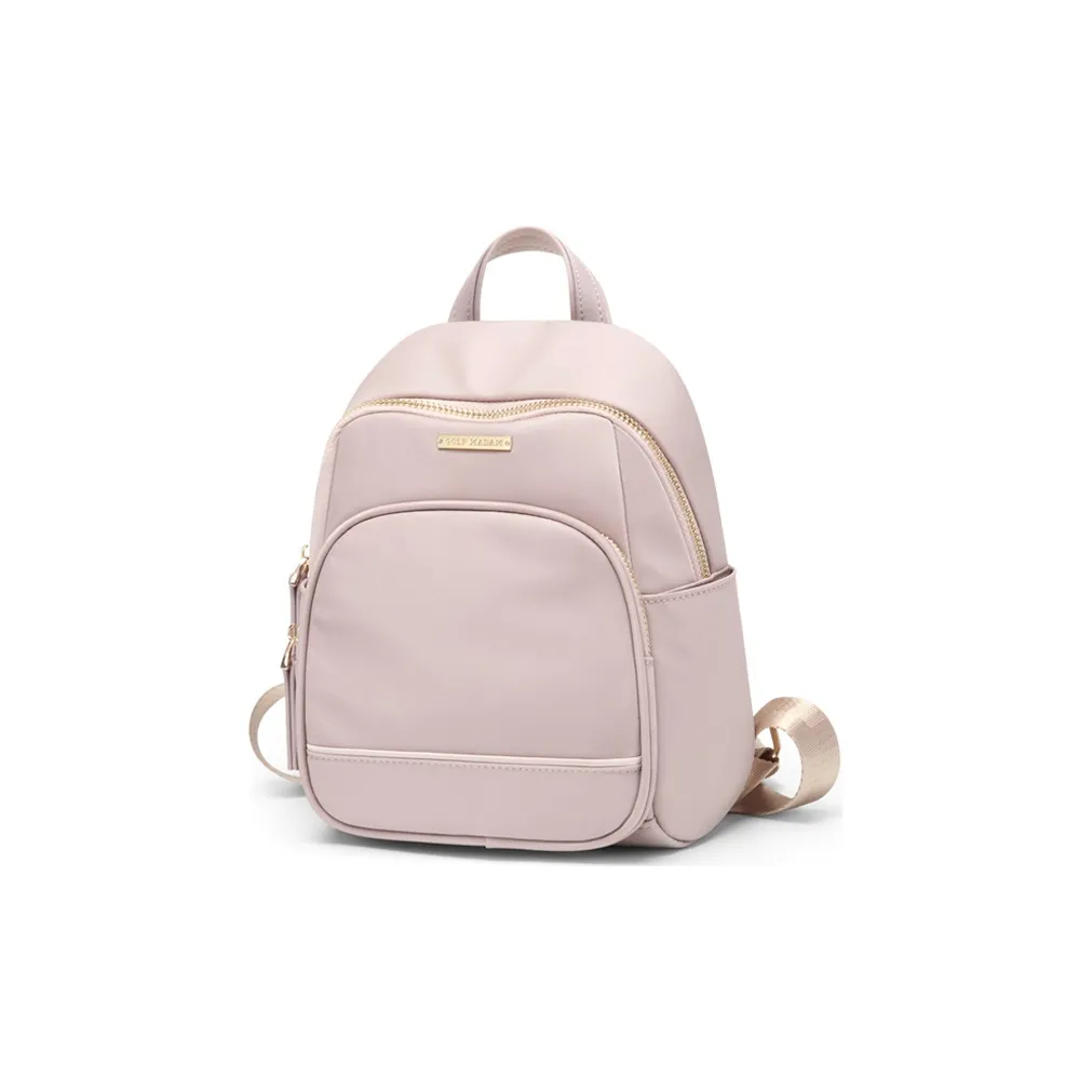 GOLF Синтетическая кожа Рюкзак Маленький Женский Розовый Черный Абрикос Современный Серый