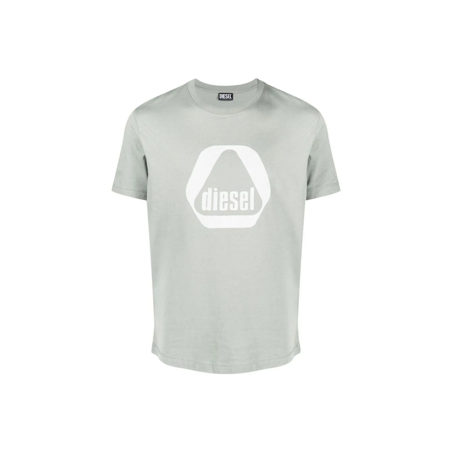 DIESEL SS23 Regular T Shirt Men's Light Green