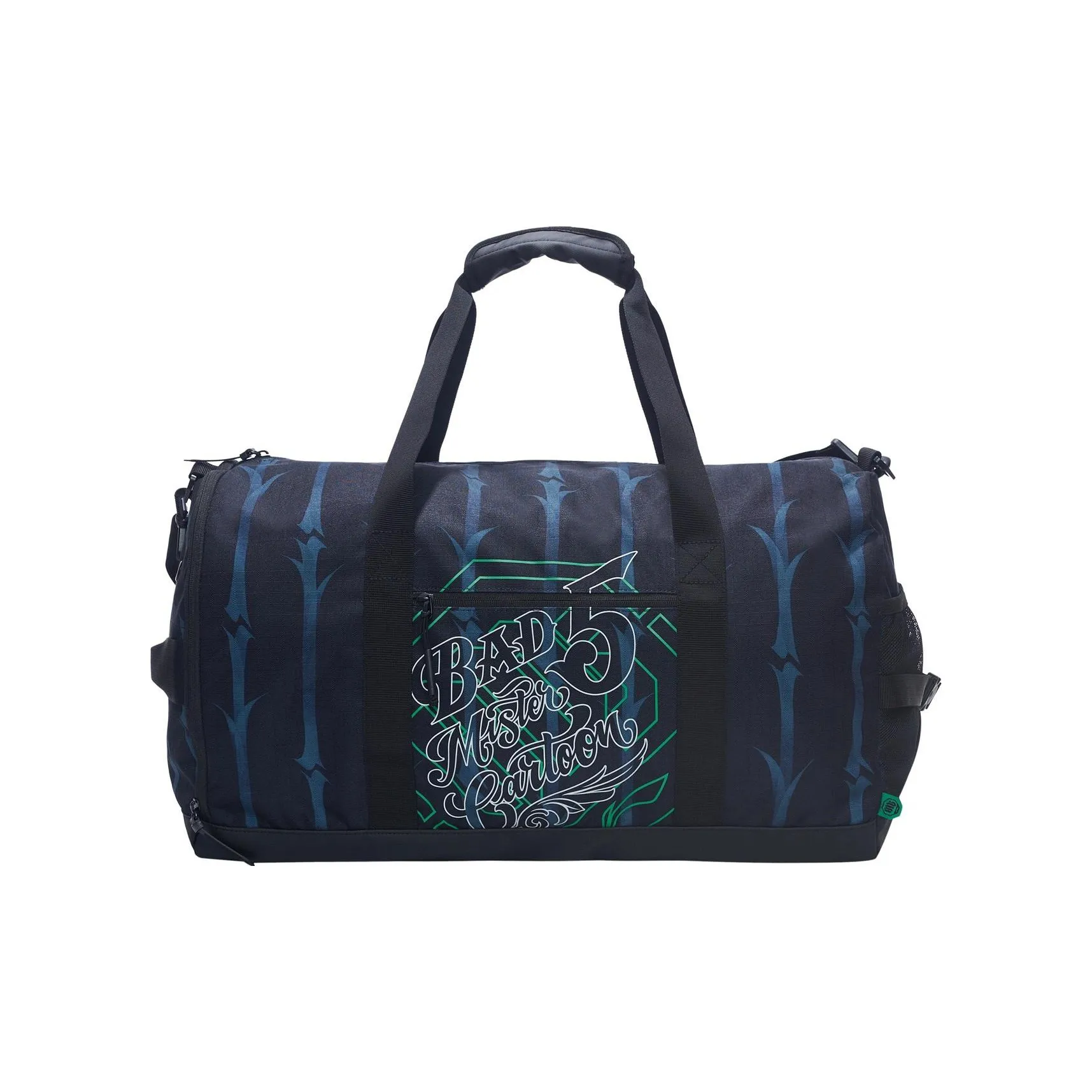LiNing Do Not Enter The River Polyester Portable Gym Bag Large Size Unisex Dark Blue