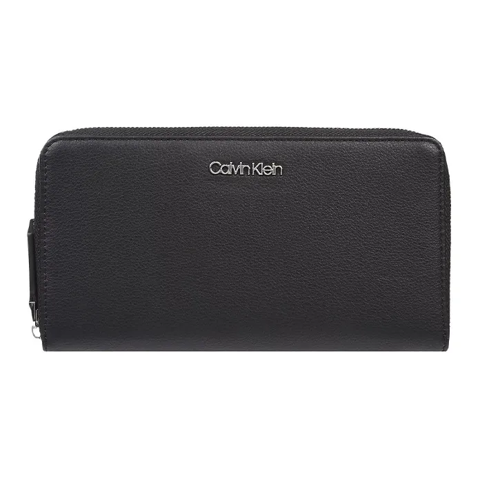 CK/calvin RED Klein Polyurethane Wallet Women's Black