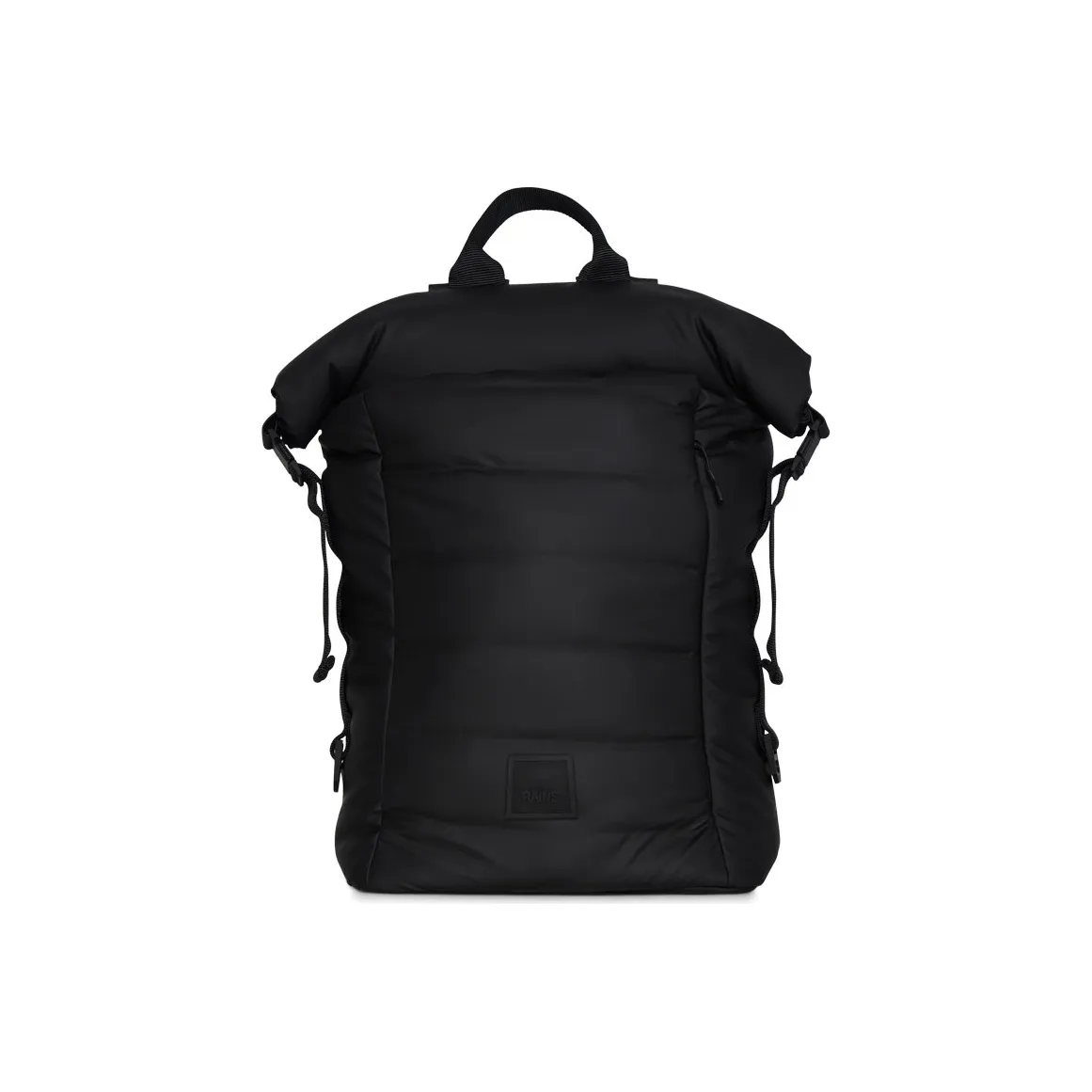 Rains Полиэстер Рюкзак Большой Унисекс Черный Металлический Серый