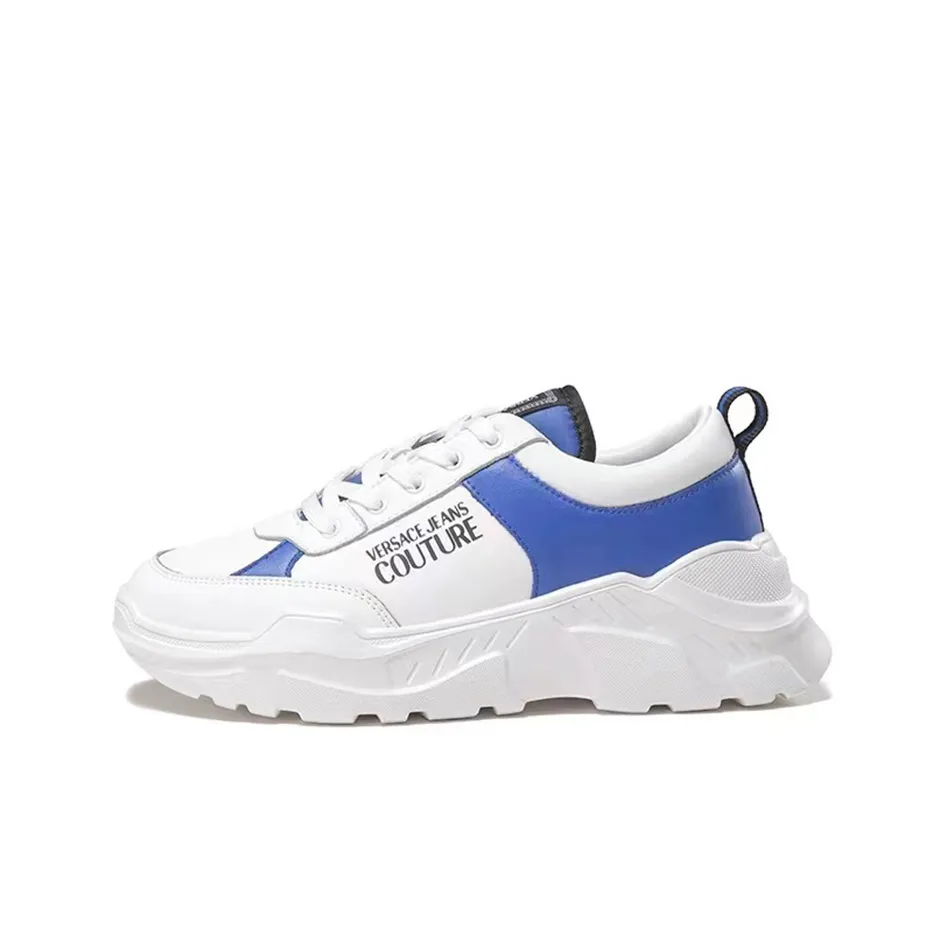 VERSACE jeans Inov8 Versace Low Top Sports Casual Shoes Men's White Blue