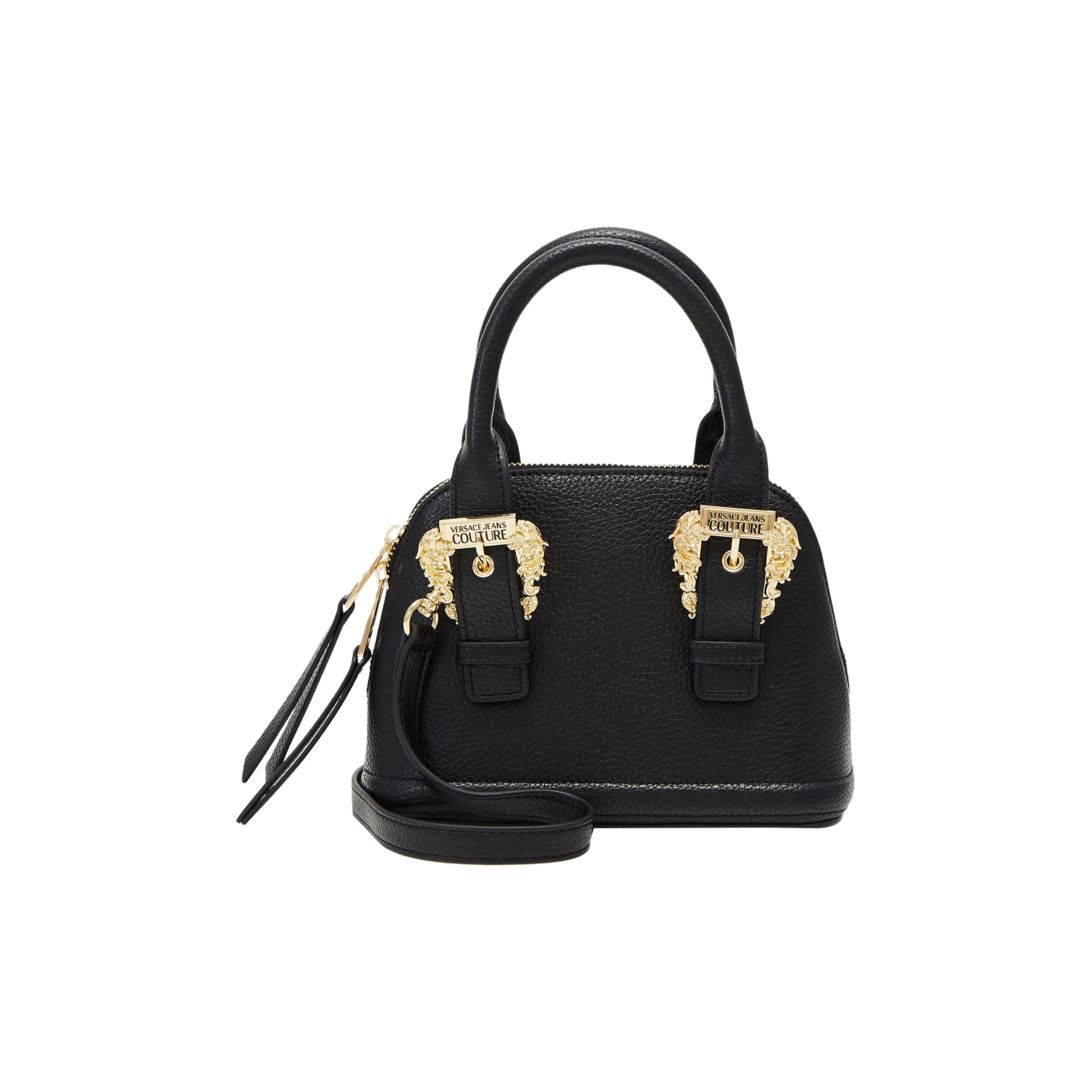 VERSACE JEANS COUTURE Полиэстер Сумка через плечо Сумка Обычная Женская Черная