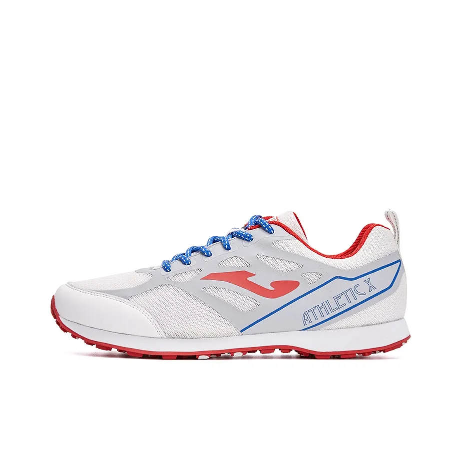 Joma Slip Resistant Abrasion Resistant Shock Absorbers Low Top Training Running Shoes Women's White