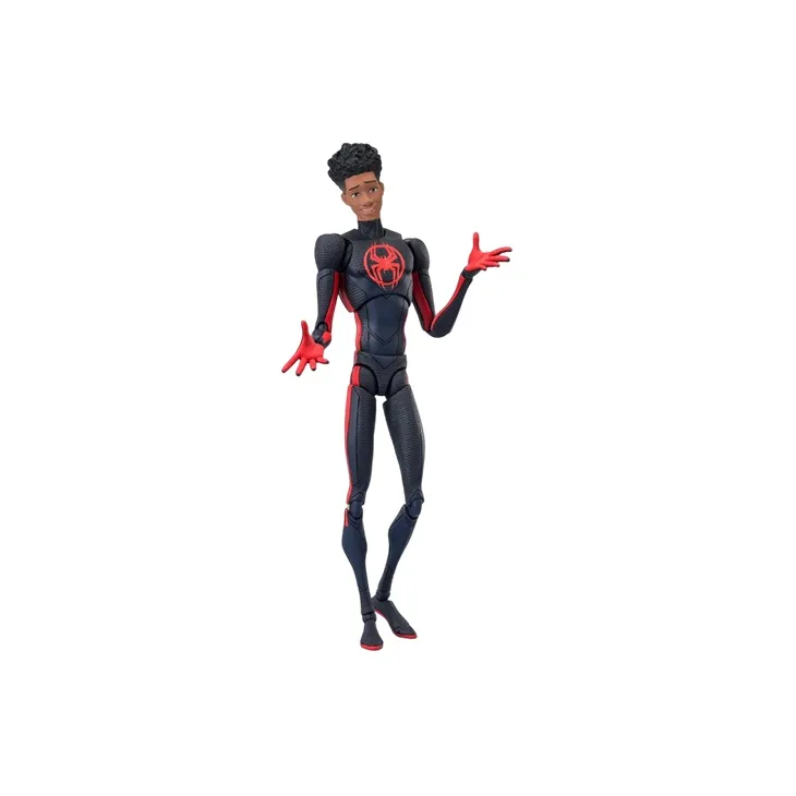 BANDAI Spider Man  Across The Spider Verse S.H.Figuarts Spider Man Miles Morales Action Figures