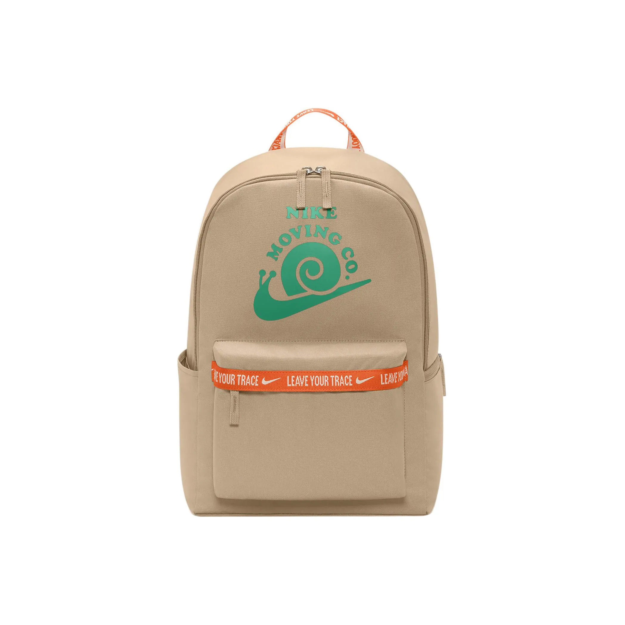 Nike Heritage Polyester Backpack Regular Unisex Khaki