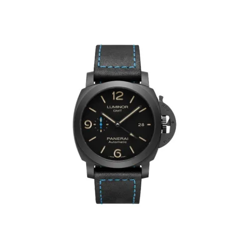 PANERAI Автоматический Механический Movement Мужские Часы LUMINOR 1950 Collection 44 мм Черные