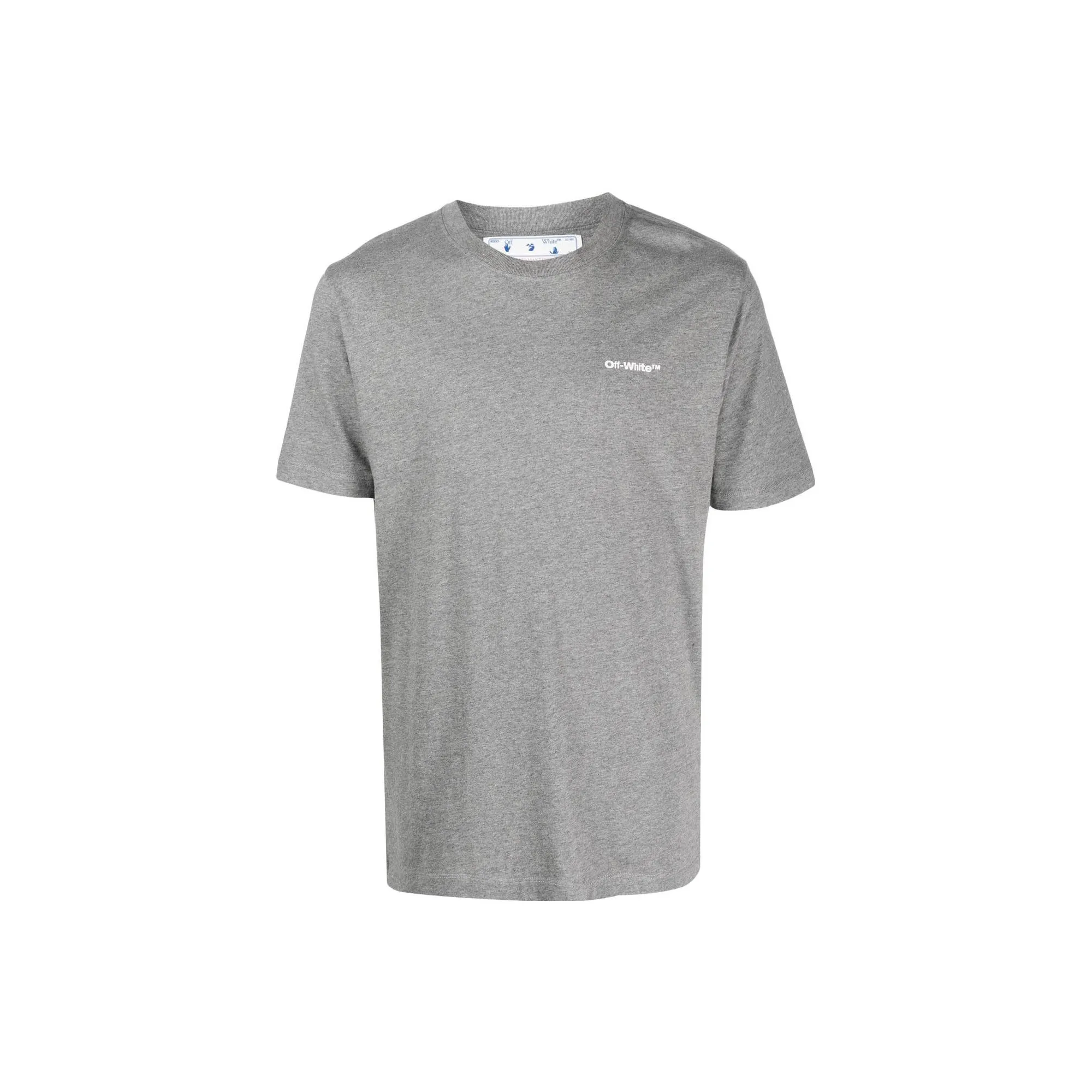 Off Белый Серый Мужская T-Рубашка
