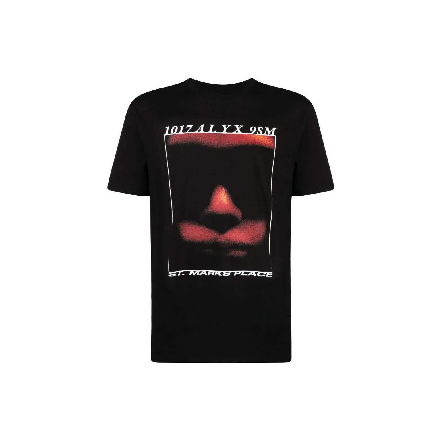 1017 ALYX 9SM совместная черная мужская футболка
