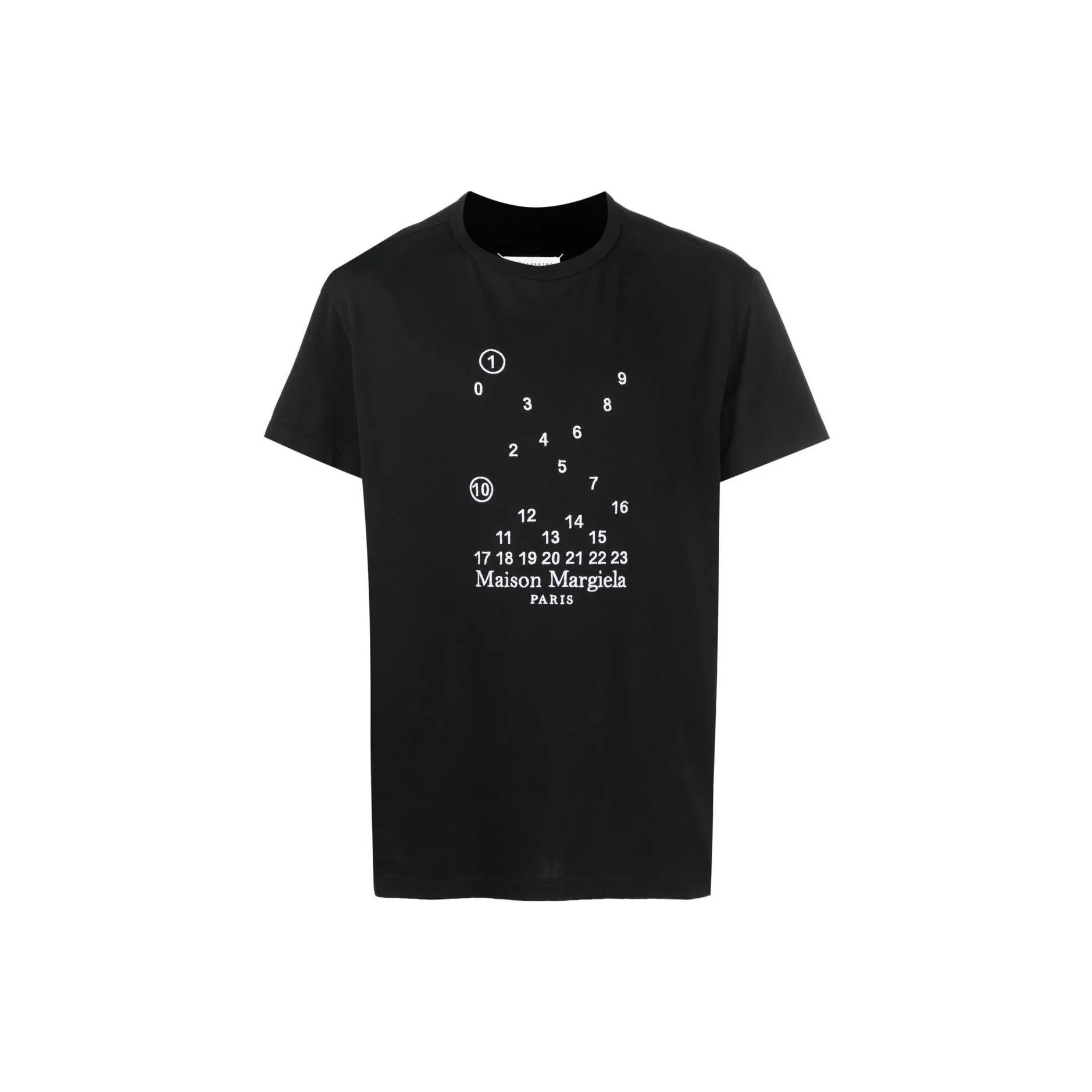 Maison Margiela Graphic Printed Crewneck T Shirt