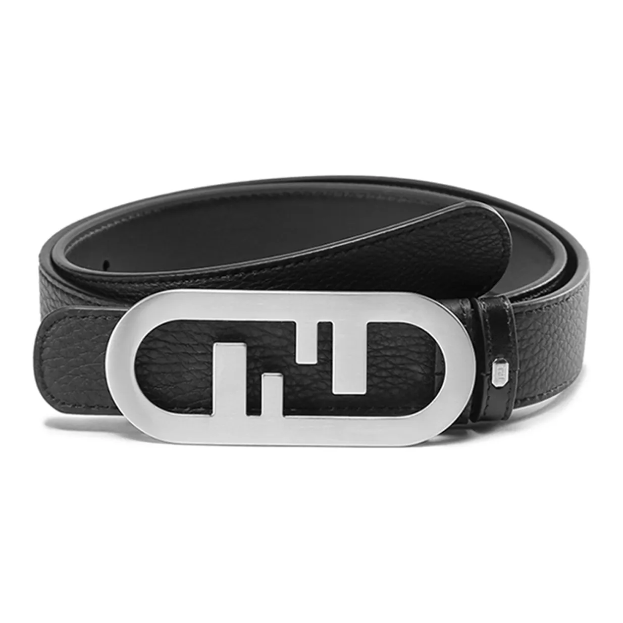 FENDI Leather Belts Men's Width 3cm