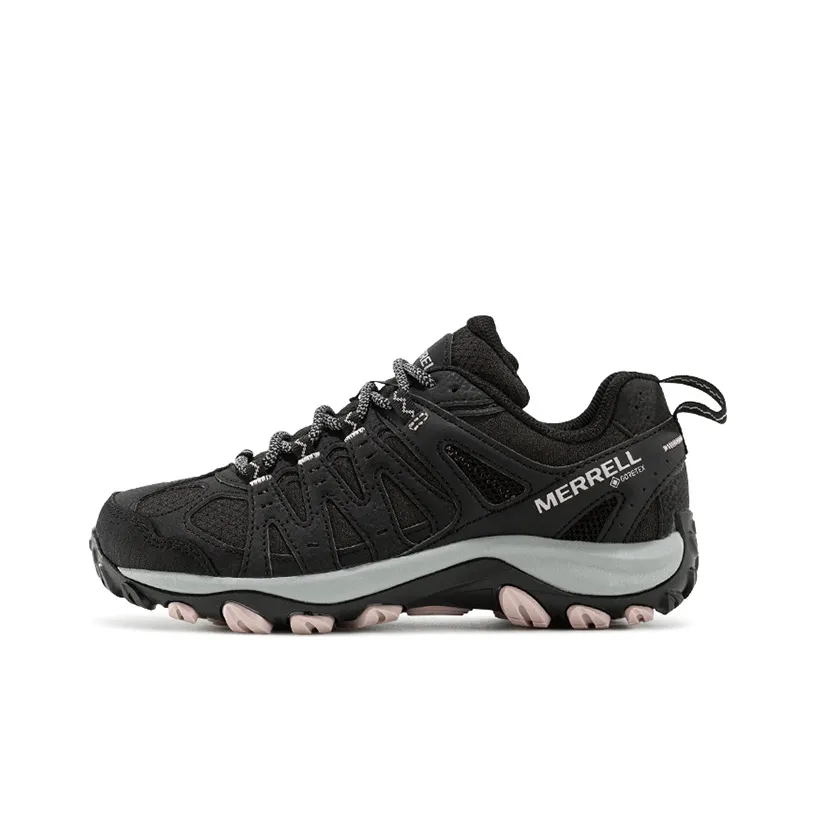 MERRELL Cushioned Anti Slip Wear Resistant And Water Resistant Low Top Outdoor Shoes Women's Black