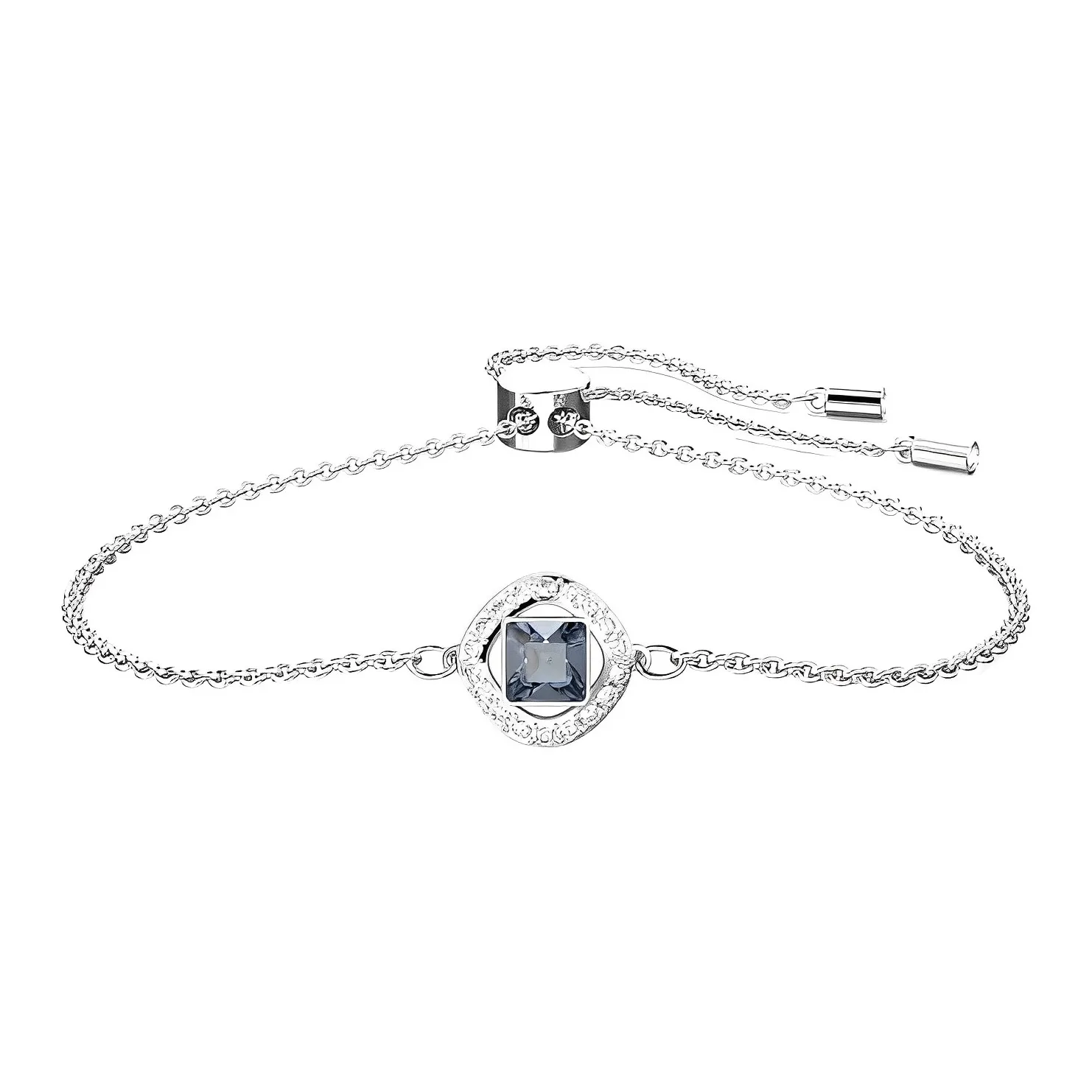 Swarovski Una Angelic Rhodium Plated Bracelets Women's