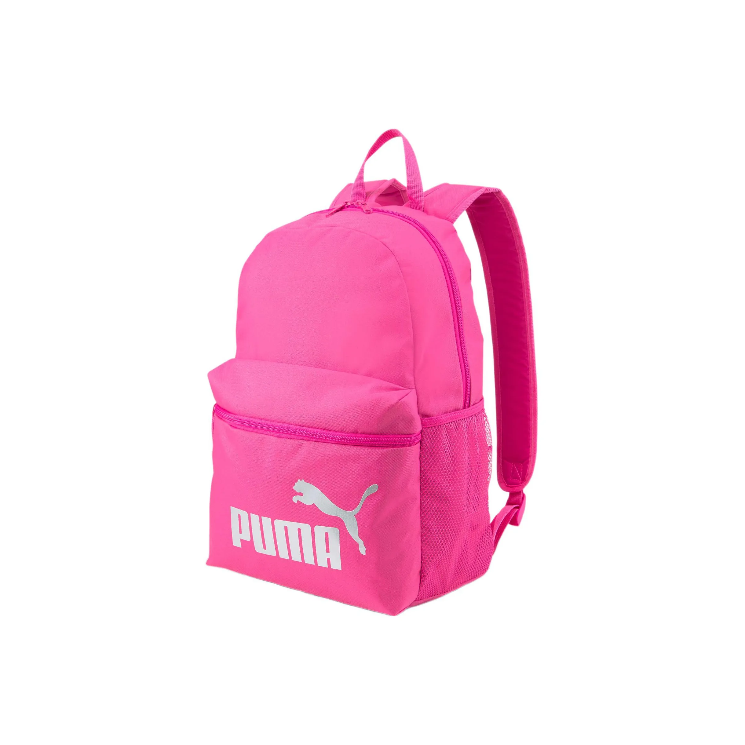 PUMA Полиэстер Рюкзак Стандартный Женский Ярко-розовый