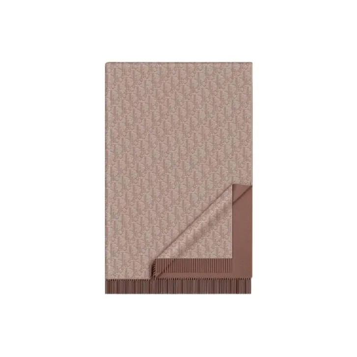 DIOR Knit Scarves Men's Dusty Pink