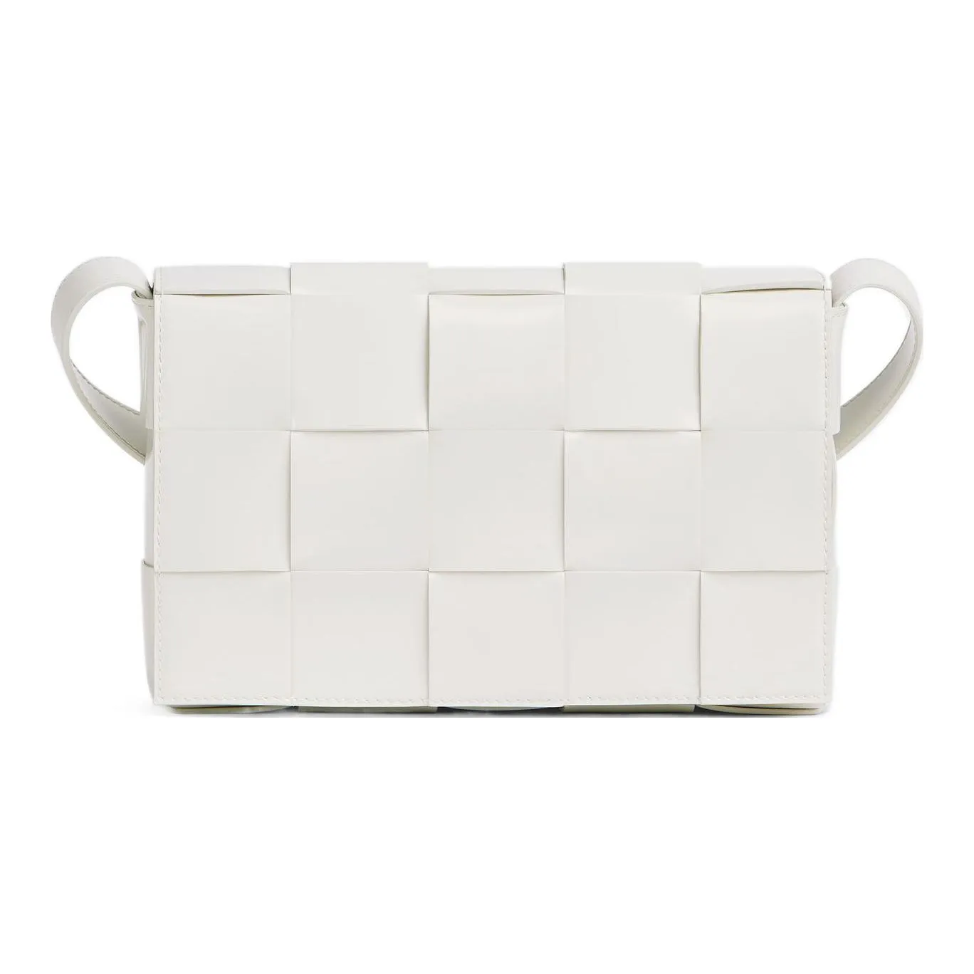 Bottega Veneta CASSETTE Pillow Bag Sheepskin Shoulder Bag, Crossbody Bag Women's White