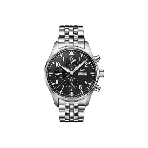 IWC Автоматический Механический Movement Мужские Часы Pilot Collection 43 мм Черные