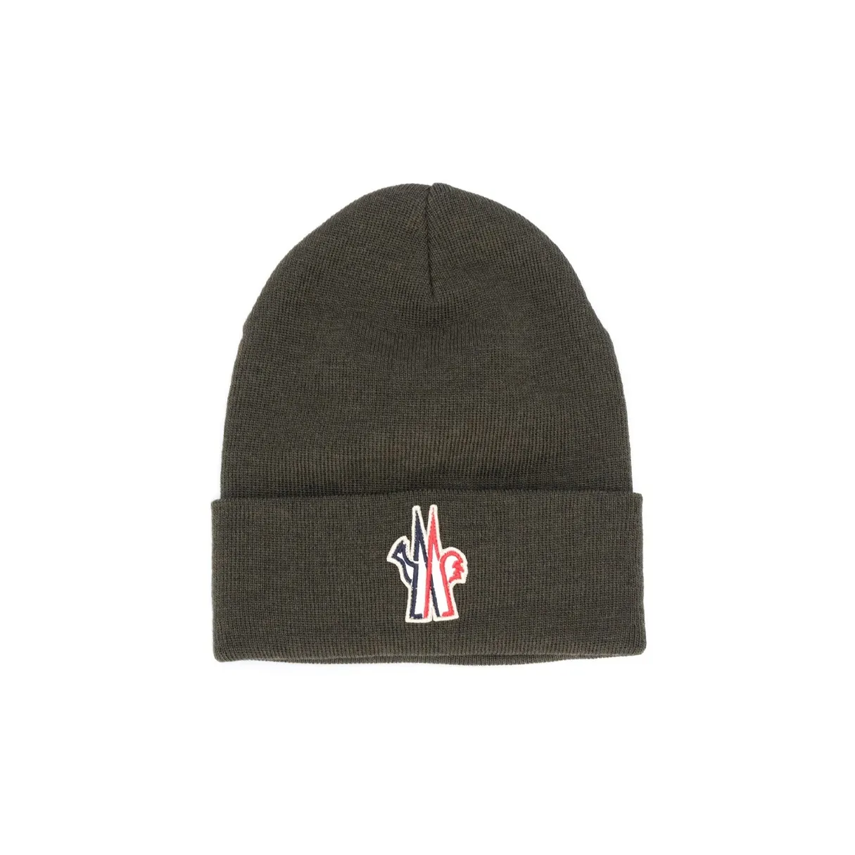 Moncler Wool Beanies Men's Olive Green