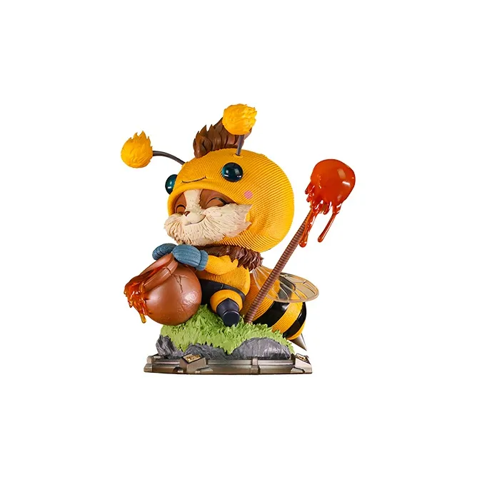 LEAGUE OF LEGENDS Bee Timo BEEMO Desktop Регулируемый Ночной свет Фигурки в стиле Chibi