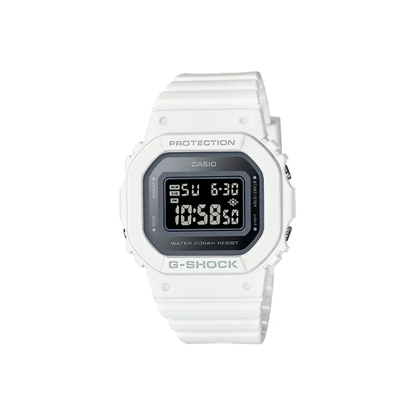 CASIO DIGITAL Series Электронные часы Механизм Смола Ремешок Женские часы Синий циферблат