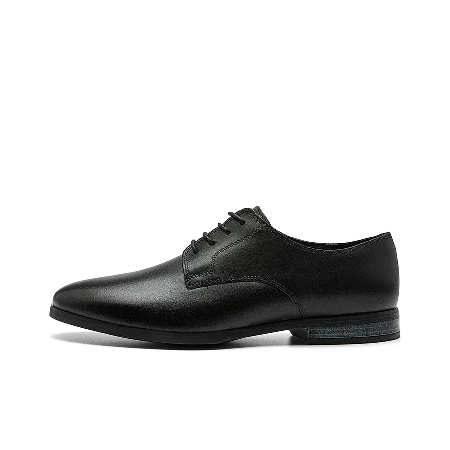 Clarks Dress Shoes Men's Low Top Black