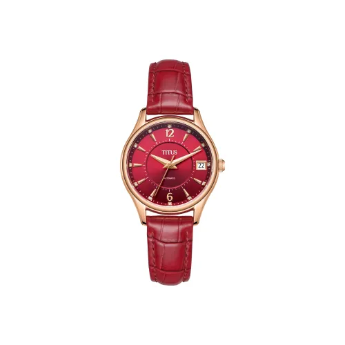 Solvil Et Titus Автоматический Механический Movement Женские Часы 30MM*35mm*11,1mm Красный