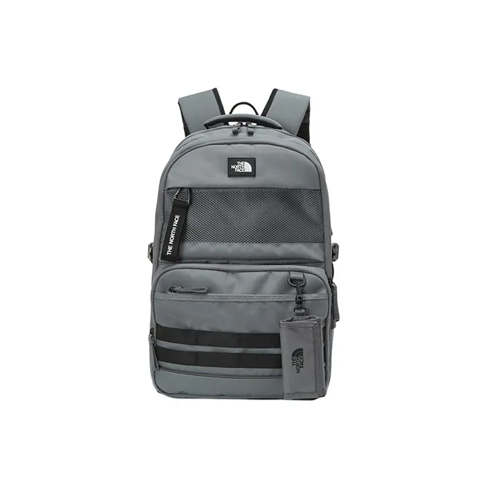 The North Face 30L Outdoor Backpack Outdoor Bag Recycled Polyester Gray Unisex The North Face 30L Outdoor Рюкзак Outdoor Сумка Переработанный Полиэстер Серый Унисекс