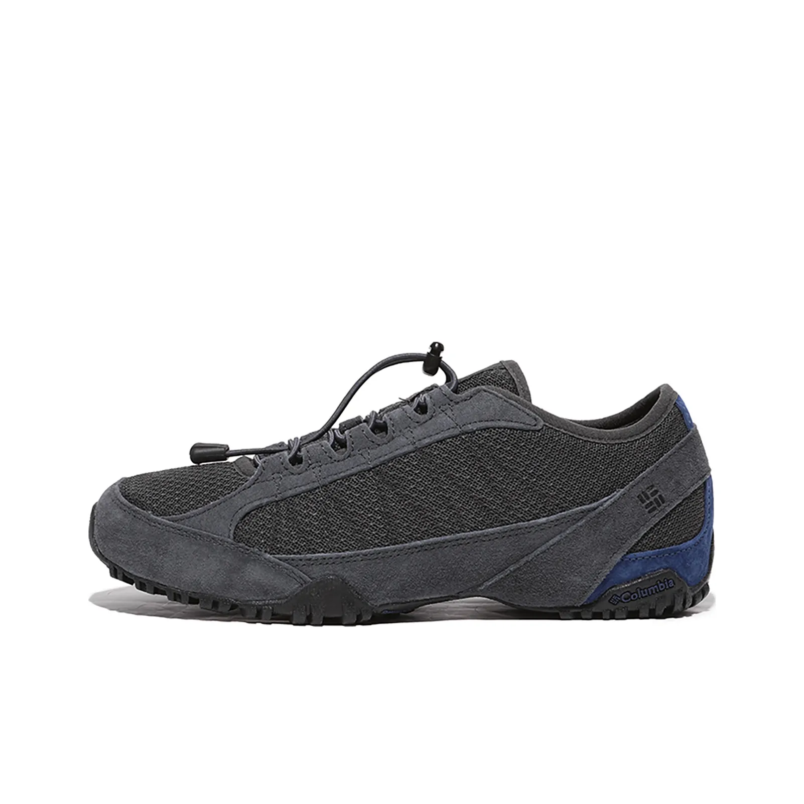 Columbia Shock Absorbers Slip Resistant Breathable Low Top Casual Griffey shoes Men's Black Blue