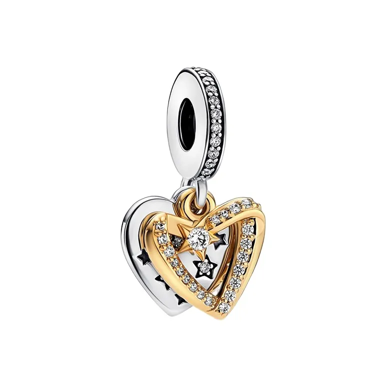 Pandora MOMENTS Bead Ornament Women's Gold