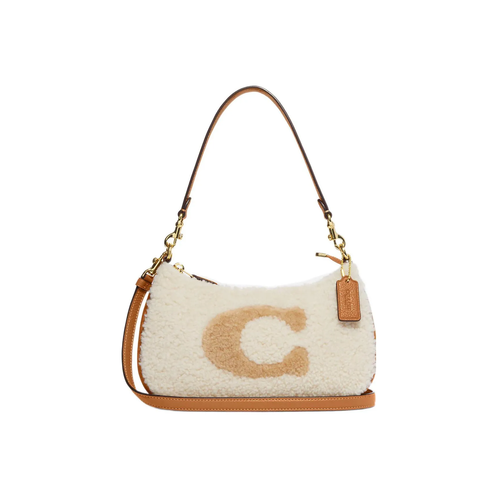 COACH Teri Овчина с коровьей кожей Сумка на плечо Сумка Сумка через плечо Женская