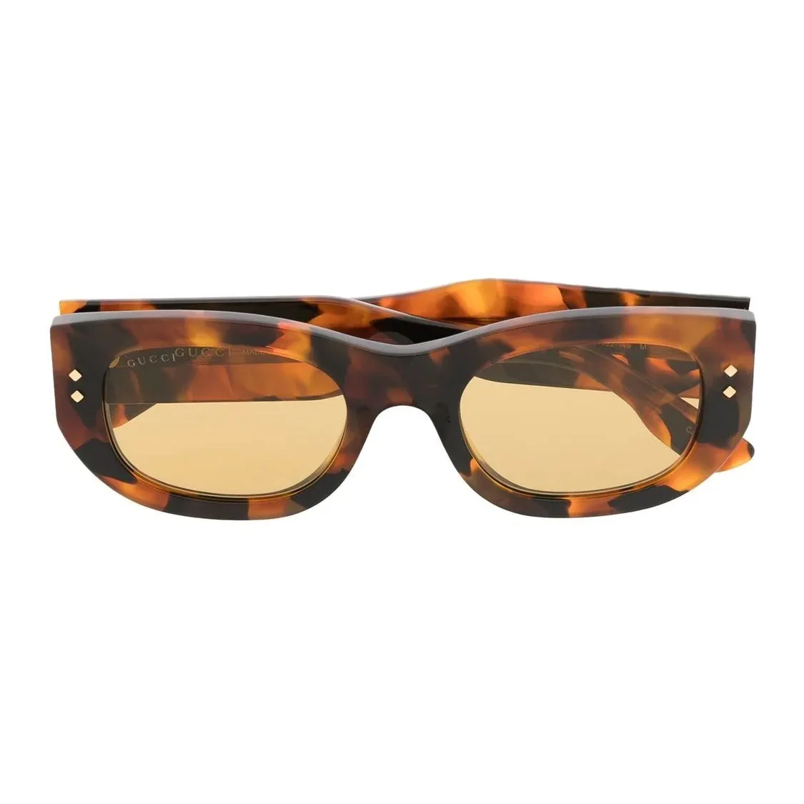 GUCCI Rectangle-frame Tinted Sunglasses