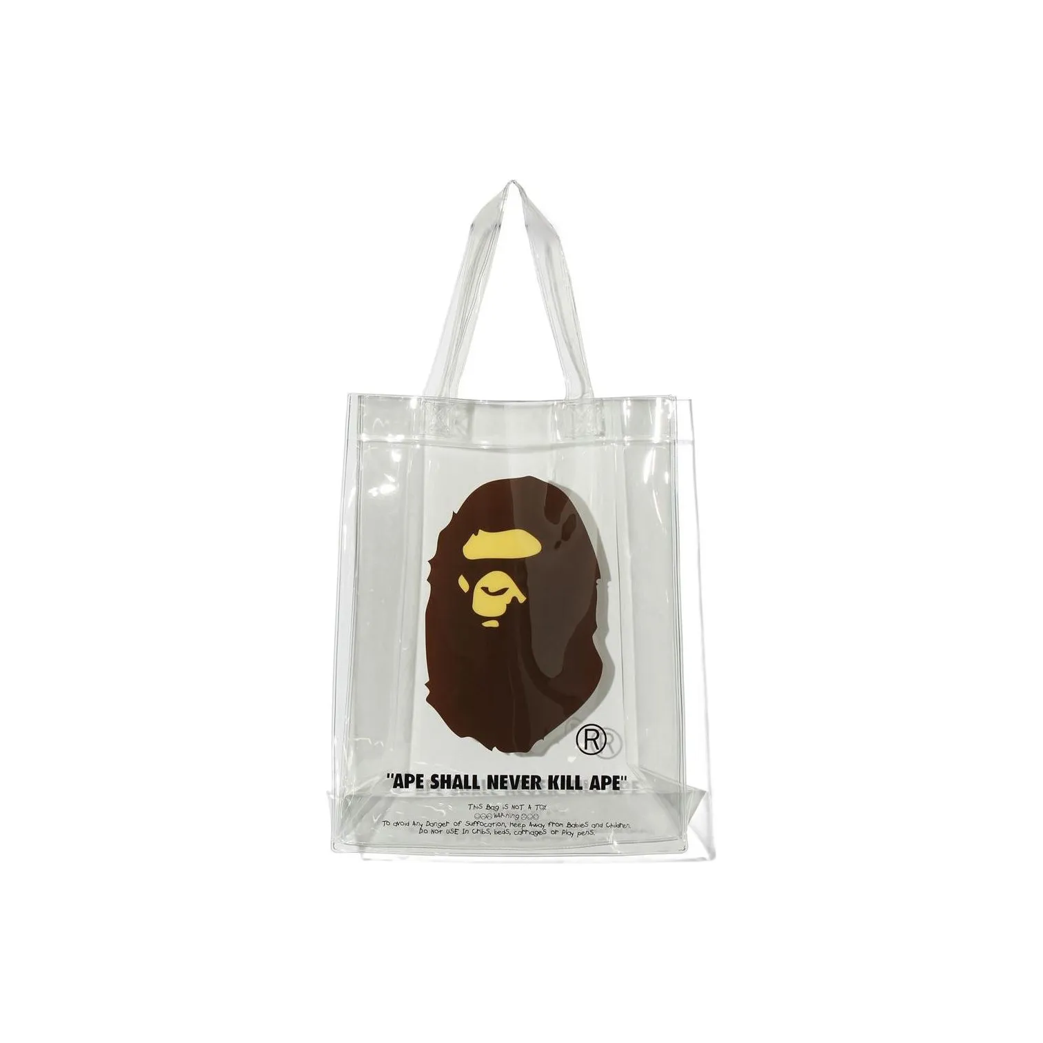 Bape Tote Bag Clear