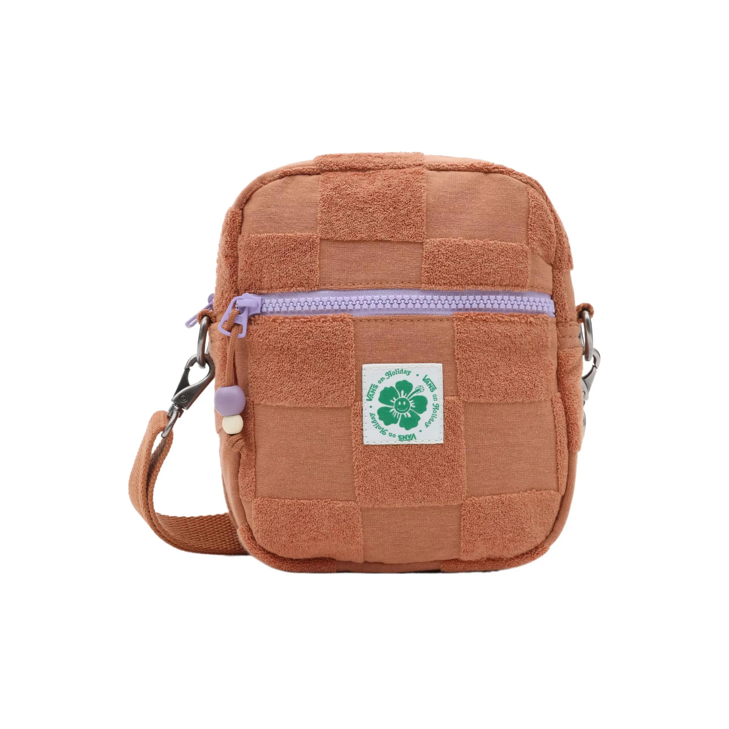 Vans EMMA MULHOLLAND Collaboration Cotton Crossbody Bag Shoulder Bag Regular Women's Brown