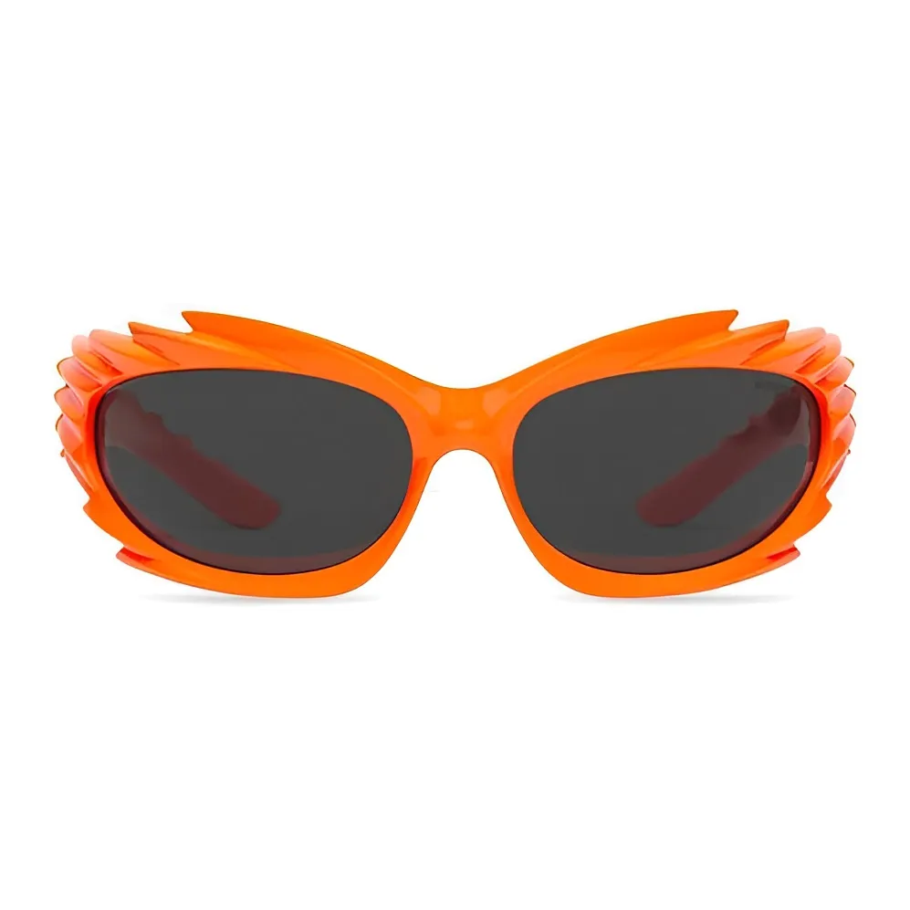Balenciaga Eyewear Spike Rectangle Sunglasses