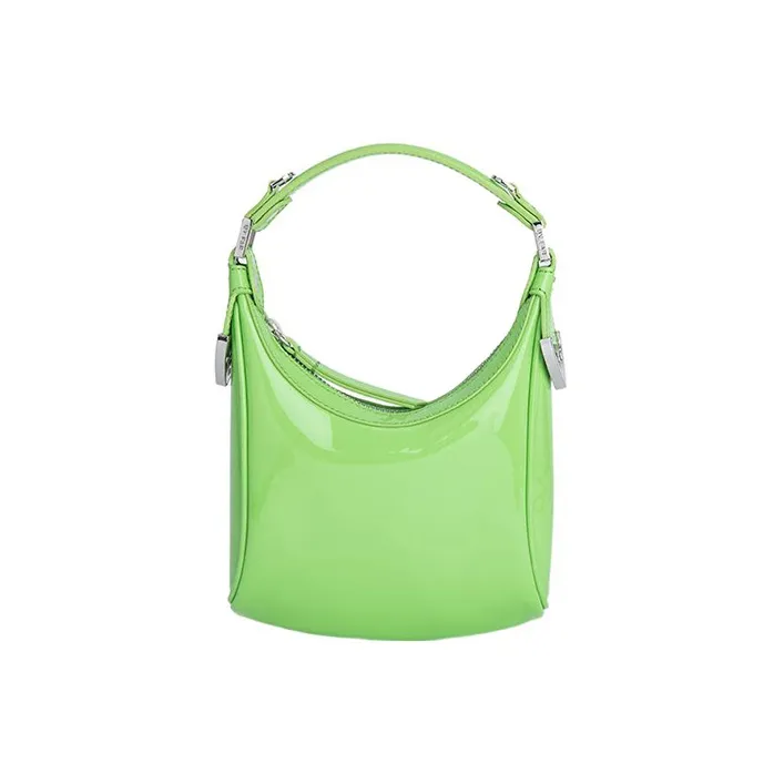 By Far Сумка через плечо из коровьей кожи женская зеленая