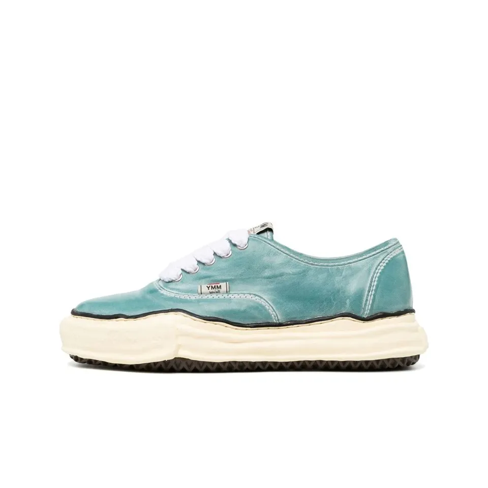 MIHARA YASUHIRO Коллаборация Коллекция Baker Low Топ Стильные Скейтбординги Мужской Зеленый