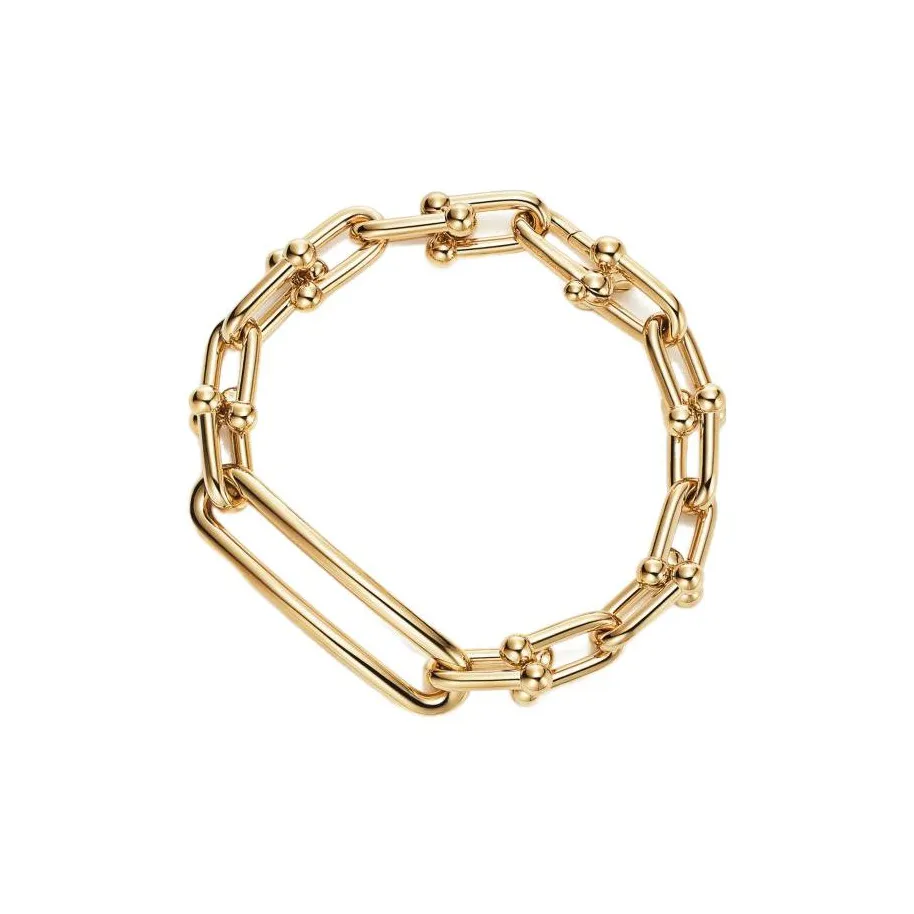 TIFFANY & CO. Tiffany HardWear Series 18K Gold Bracelets Women's Gold