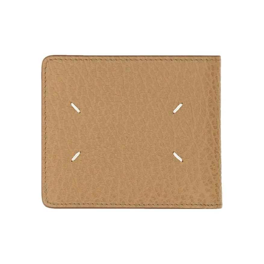 Maison Margiela Кожа Кошелек Мужской Светло-Коричневый