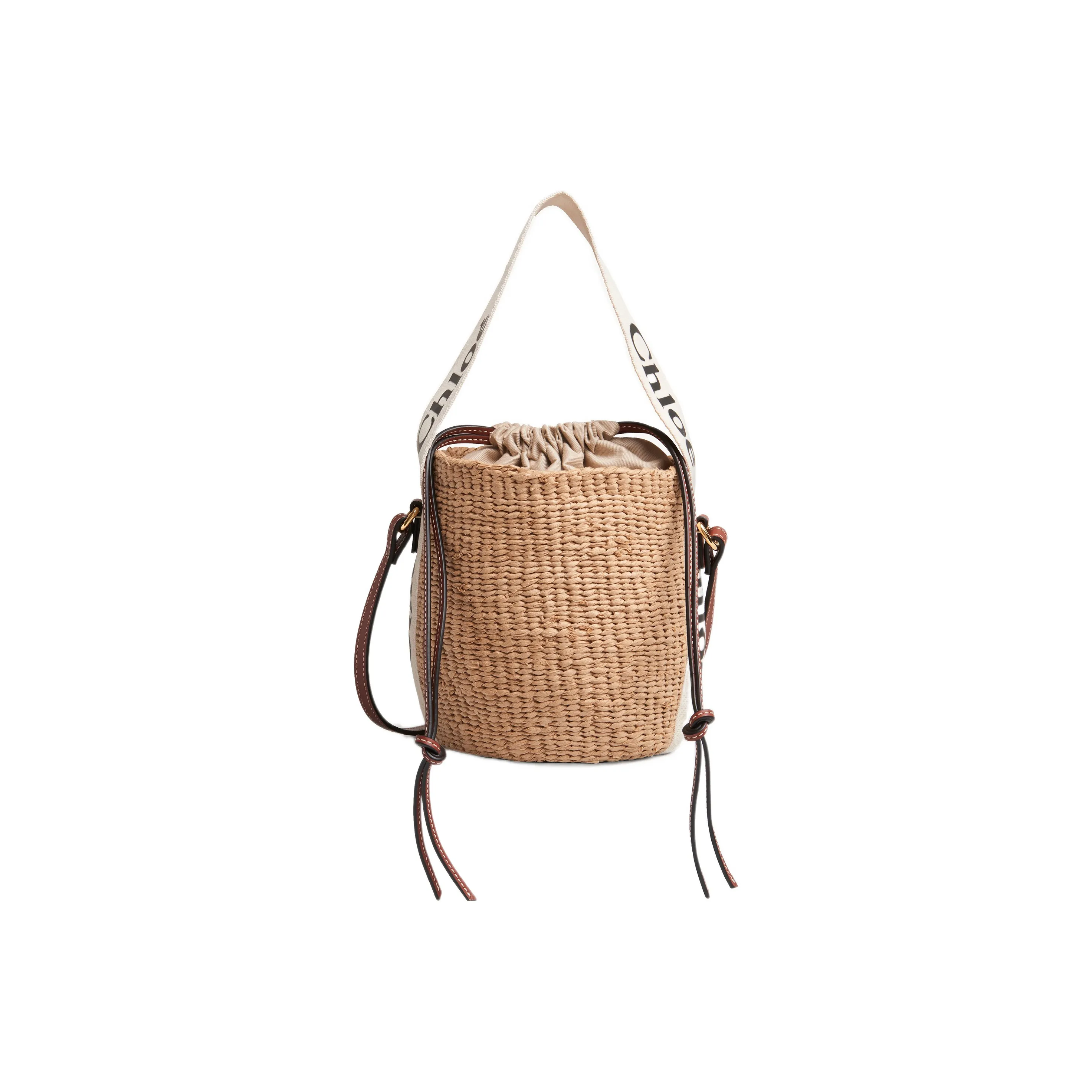Chloe Woody Leather Shoulder Bag, Crossbody Bag, Handbag Trumpets Women's