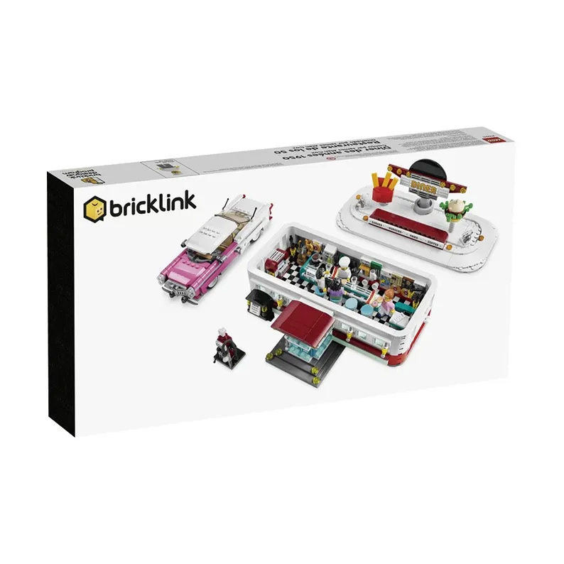 LEGO Bricklink 1950s Dining Room Building Blocks 1379pcs 910011