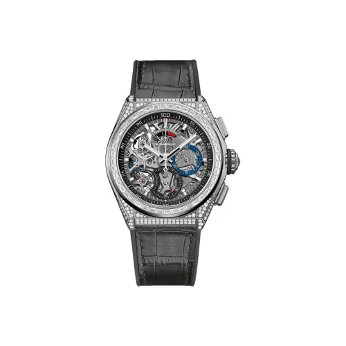 ZENITH Автоматический Механический Часы Мужские 44 мм с Вырезом