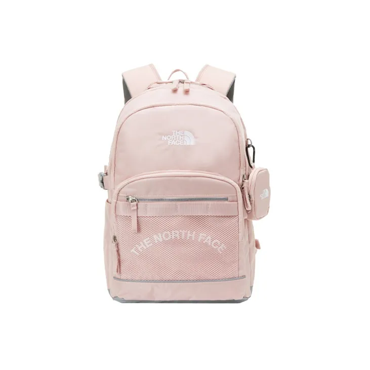 THE NORTH FACE Backpack Outdoor Bag Recycled Nylon Pink Unisex