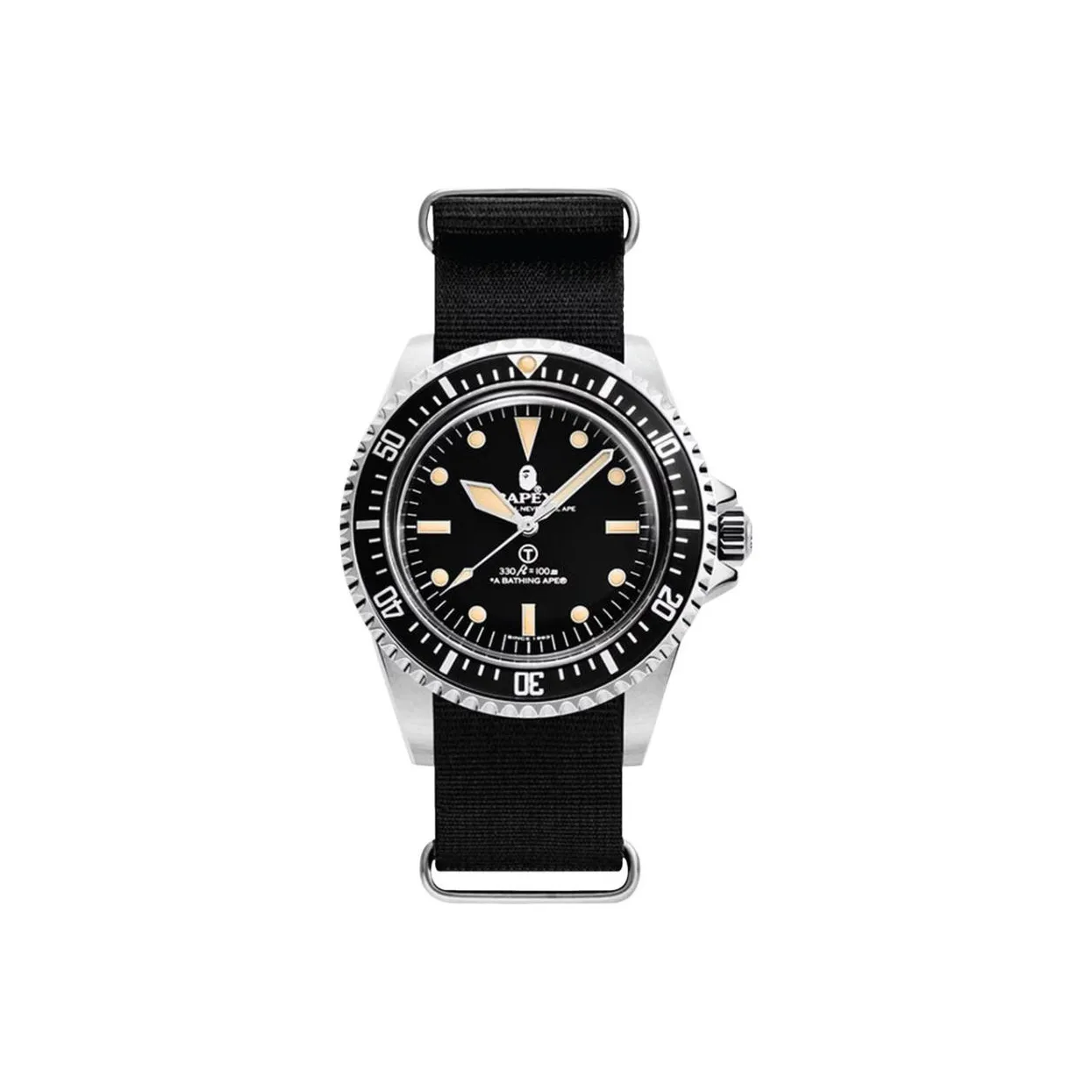 Bape Vintage Type 1 Bapex Nato 'Silver'
