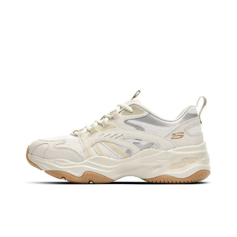 Skechers D'LITES 4.0 Fresh Look Bear Collection Low Top Casual Shoes Men's Natural