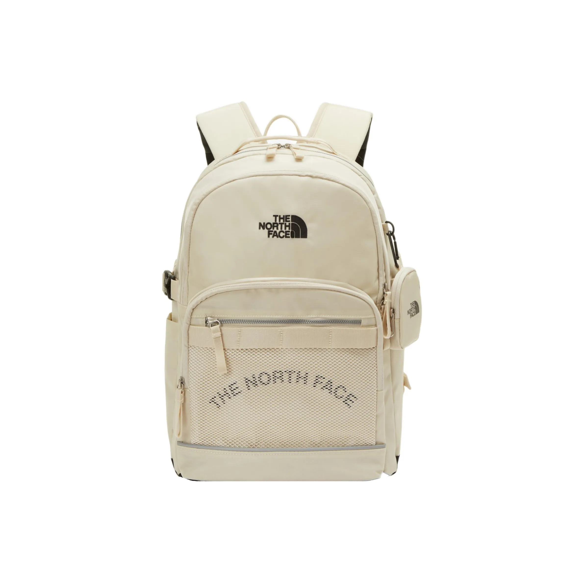 THE NORTH FACE Backpack Outdoor Bag Nylon Beige Unisex