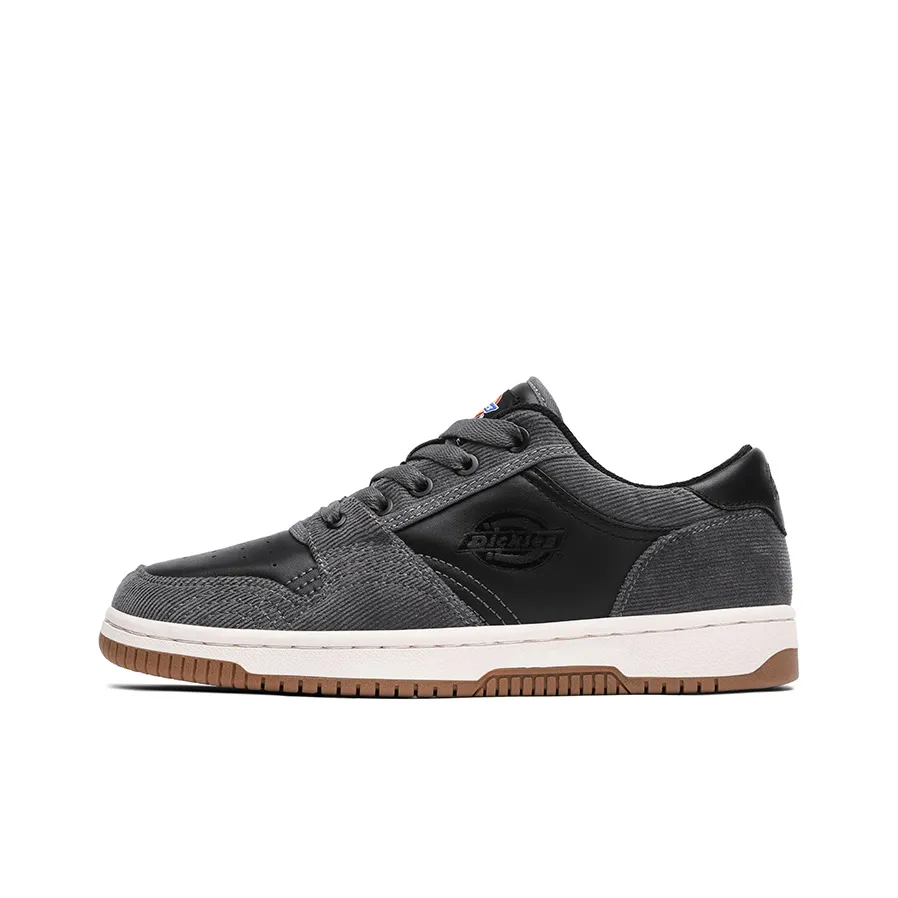 Dickies Versatile Fashion Panda Casual Shoes Men's Black Gray